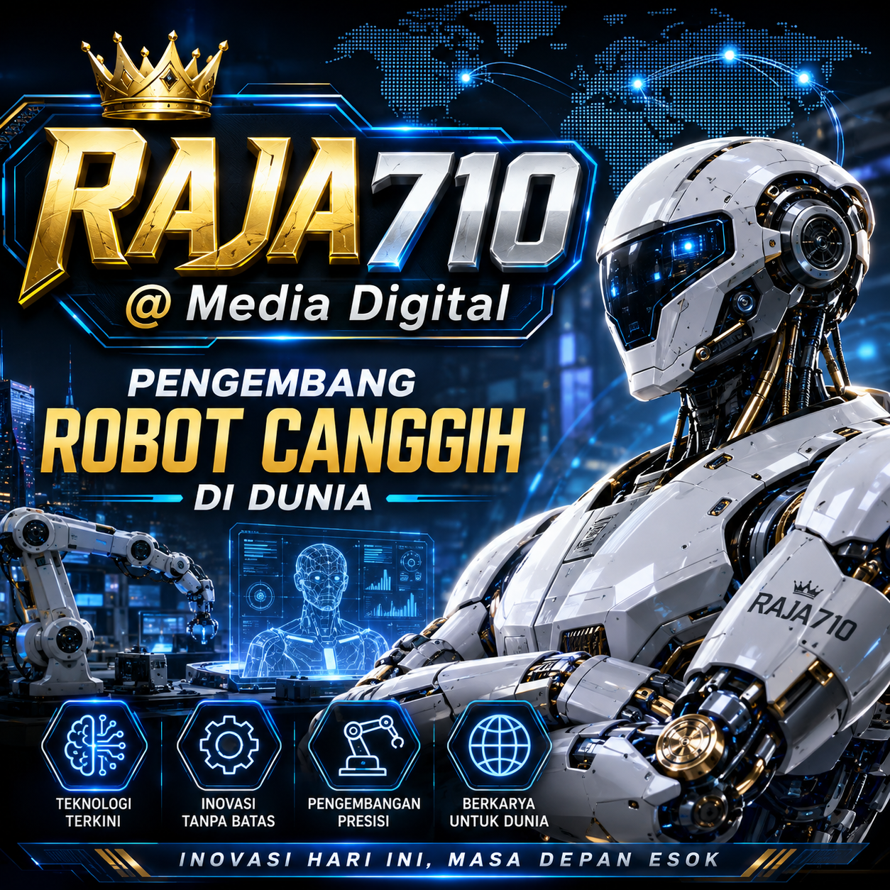RAJA710 @ Media Digital Pengembang Robot Canggih di Dunia